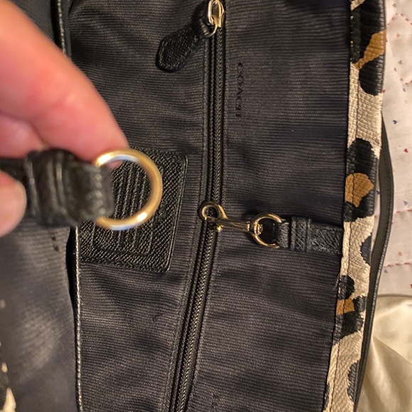 Coach leopard Tote‎  Print Getaway Weekender tote - Picture 7 of 16